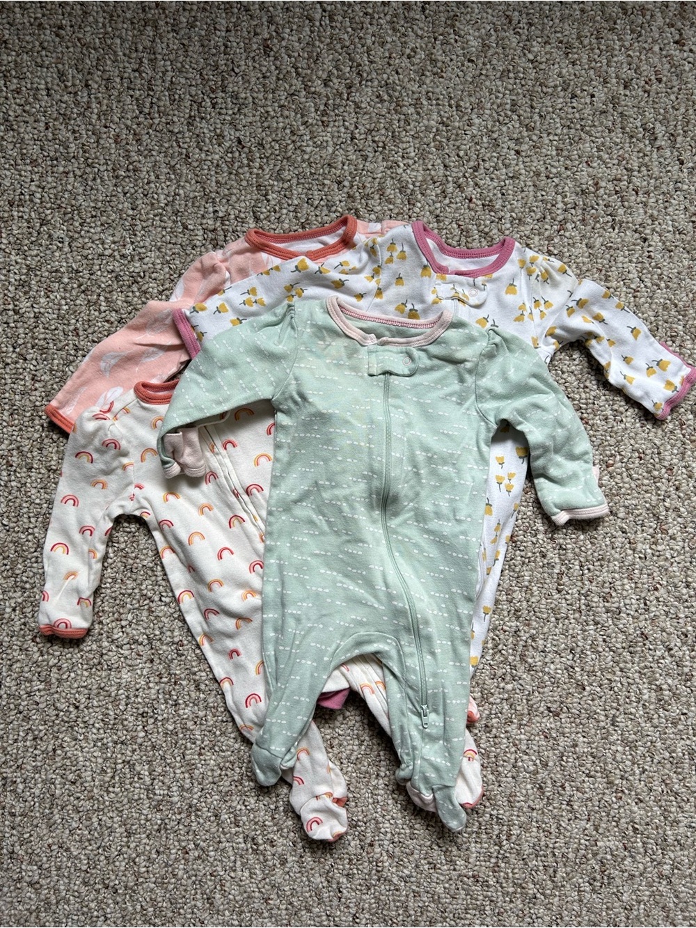 Cloud Island Girl Sleeper Set